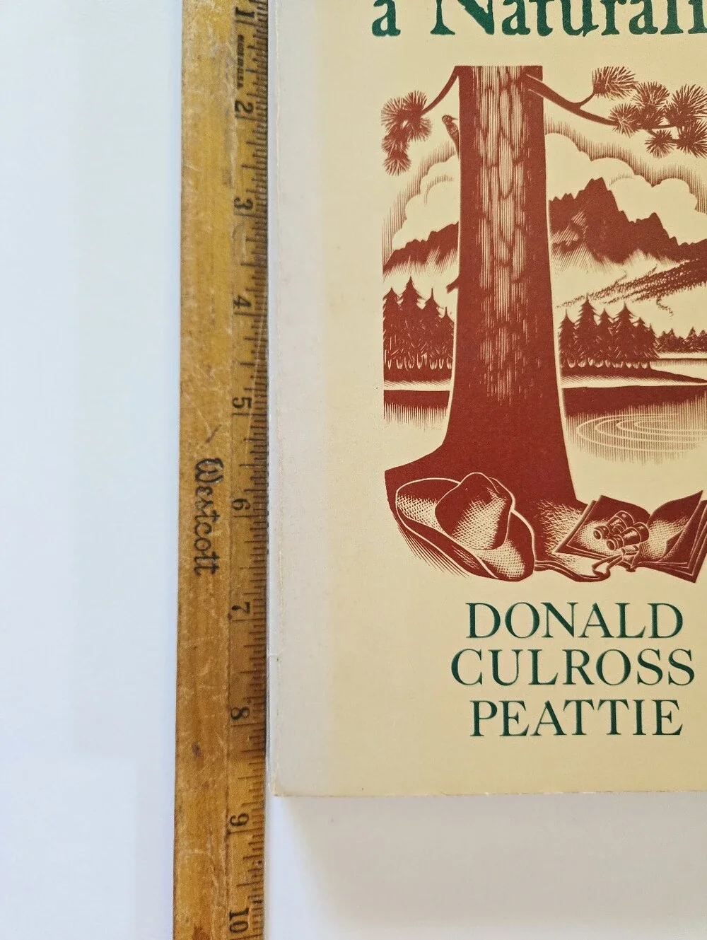 The Road of a Naturalist Donald Culross Peattie 1986 GK Hall Illustrated